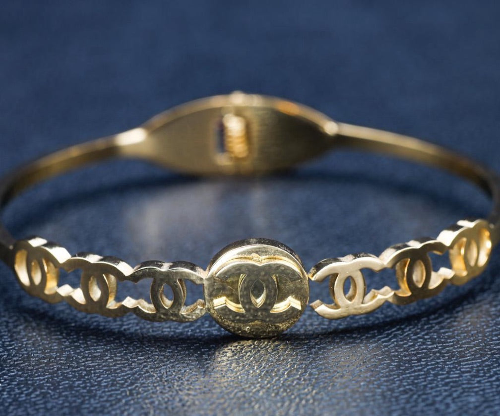 Bracelete Chanel Dourado | Feminino