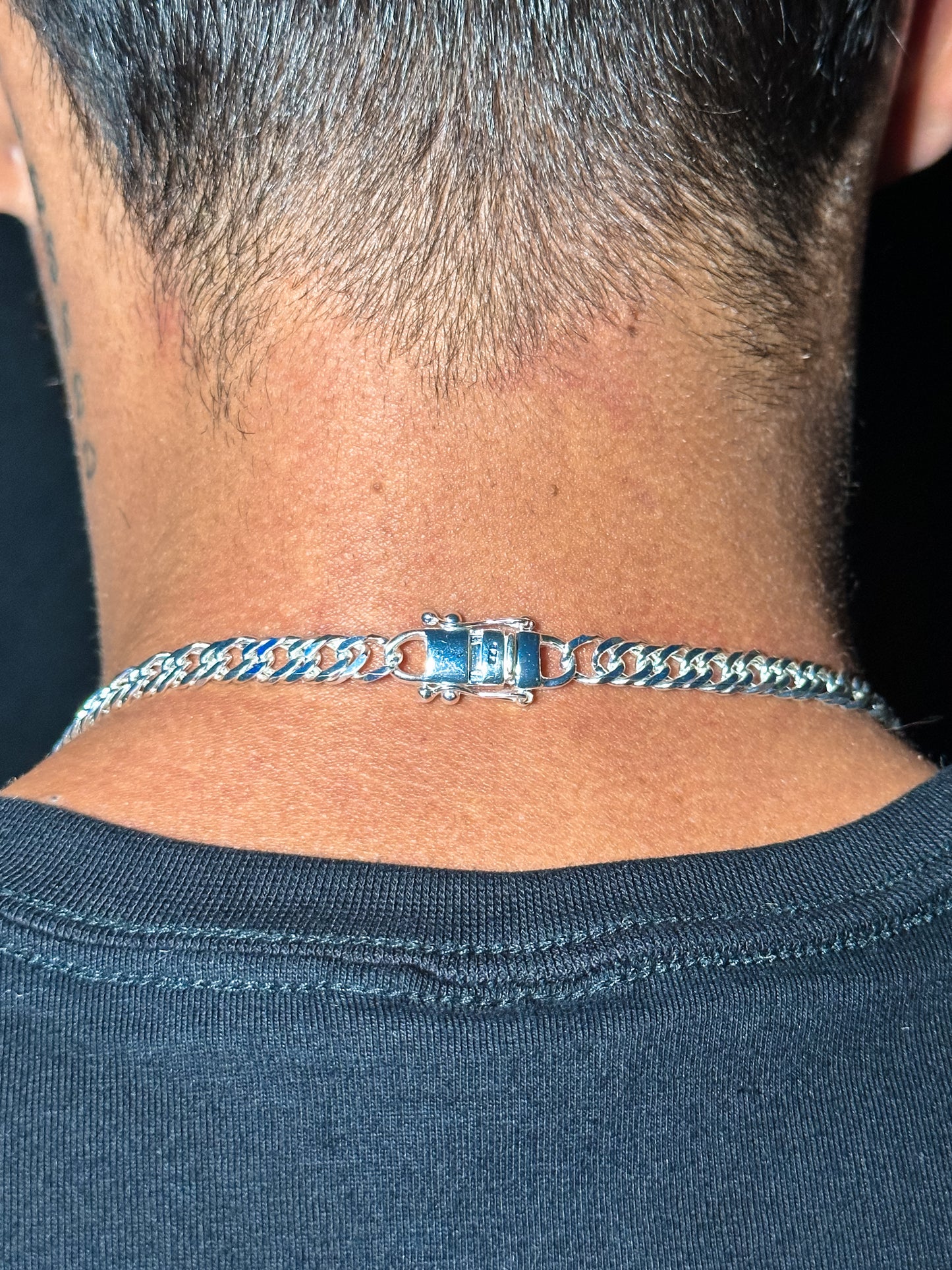 Corrente Elo Duplo 8mm 70cm - Fecho Gaveta Reforçado