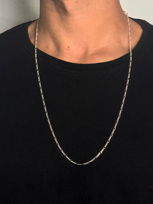 Corrente 3x1 2mm 70cm - Fecho Mosquitão