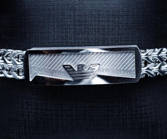 Bracelete Armani Prata | Masculino