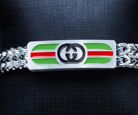 Bracelete Gucci Prata | Masculino