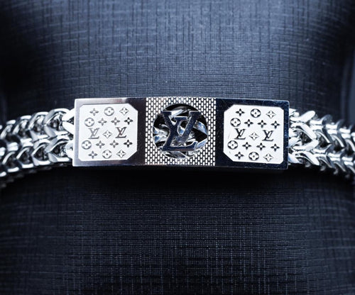 Bracelete Louis Vuitton Prata | Masculino