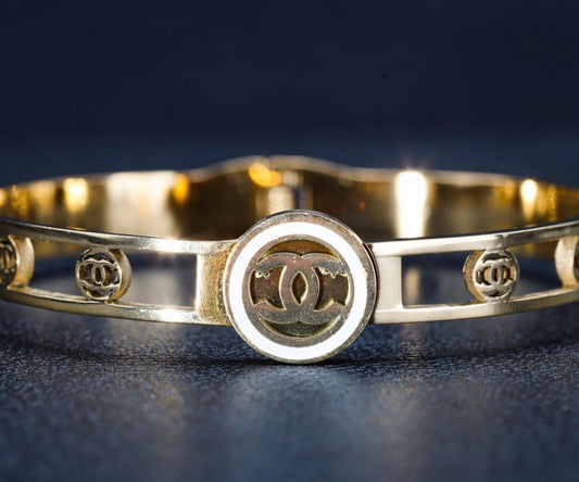 Bracelete Chanel Dourado Premium | Feminino