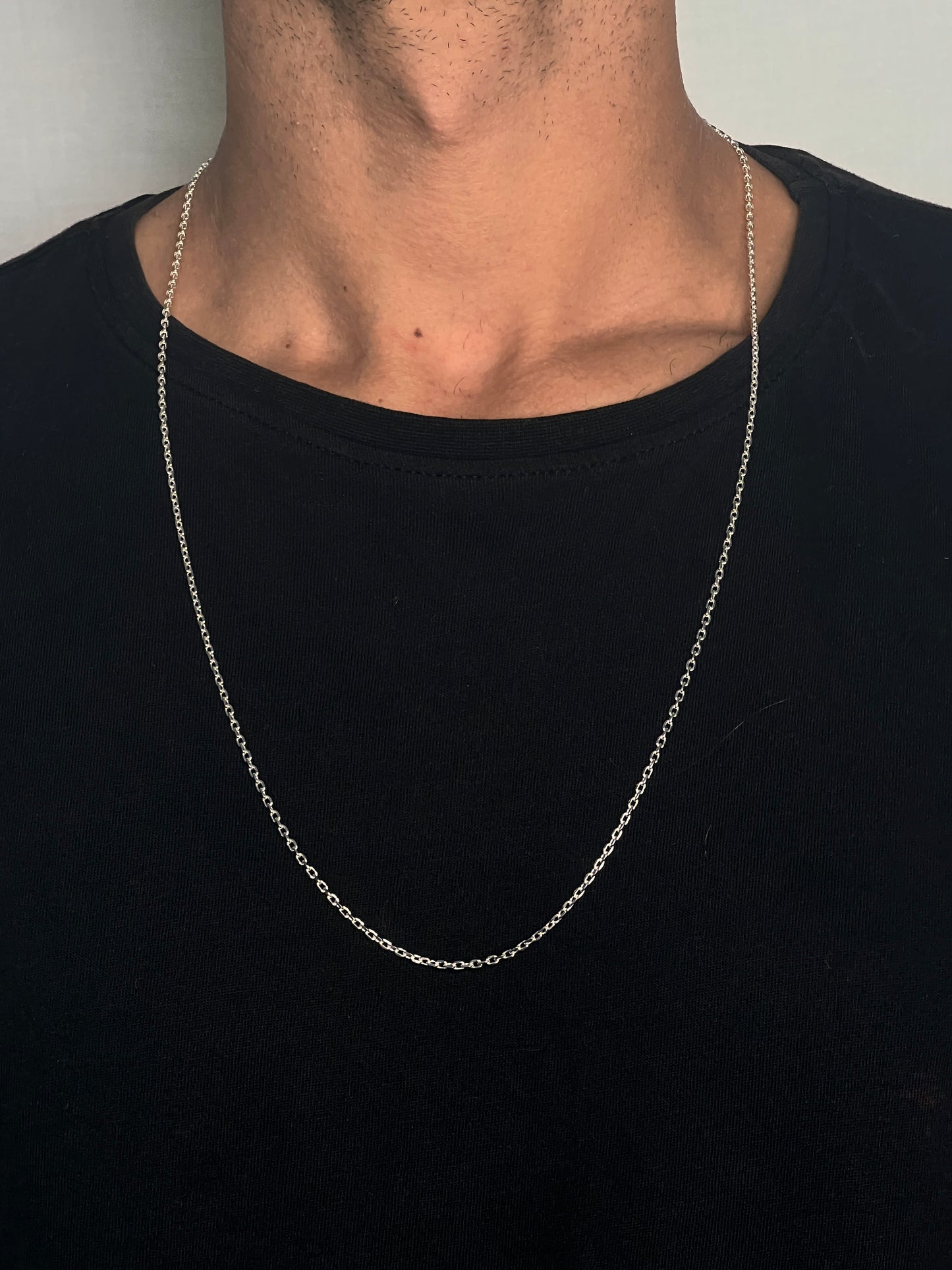 Corrente Cartier 2mm 70cm - Fecho Mosquitão