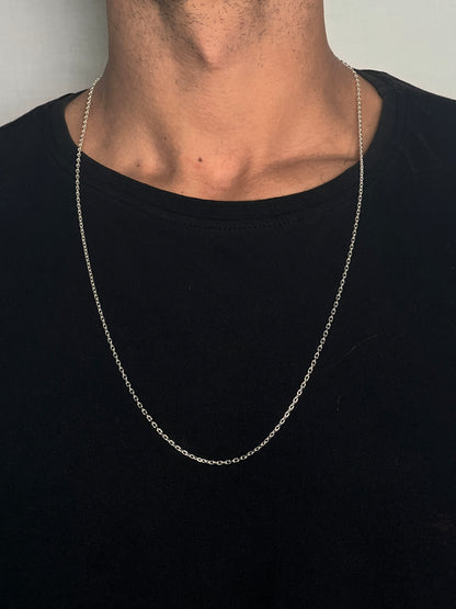 Corrente Cartier 2mm 70cm - Fecho Mosquitão