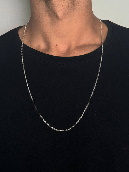 Corrente Cartier 2mm 70cm - Fecho Mosquitão