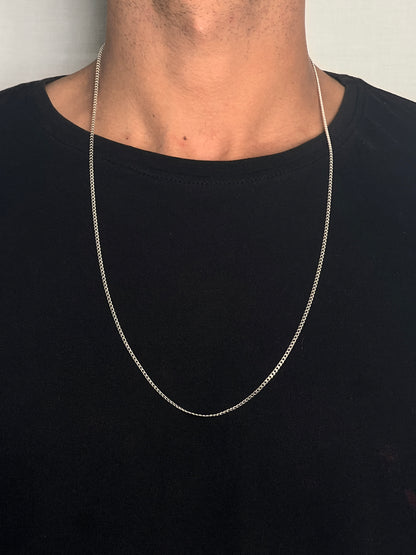 Corrente Grumet 2mm 70cm - Fecho Mosquitão