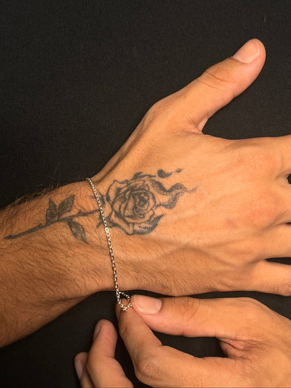 Pulseira Cartier 2mm 20cm - Fecho Mosquitão