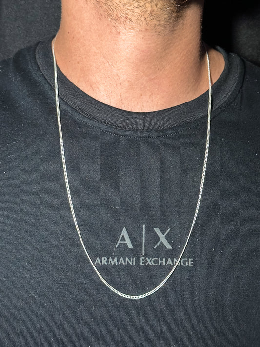 Corrente Elo Duplo 2mm  - Fecho Mosquitão