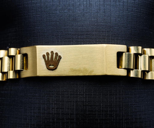 Bracelete Rolex Dourado | Masculino