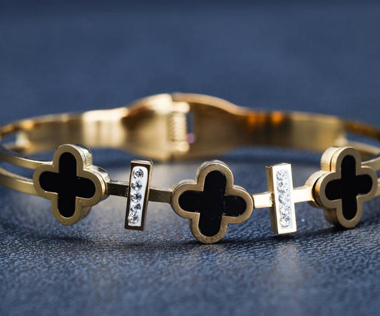 Bracelete Van Cleef Dourado | Feminino