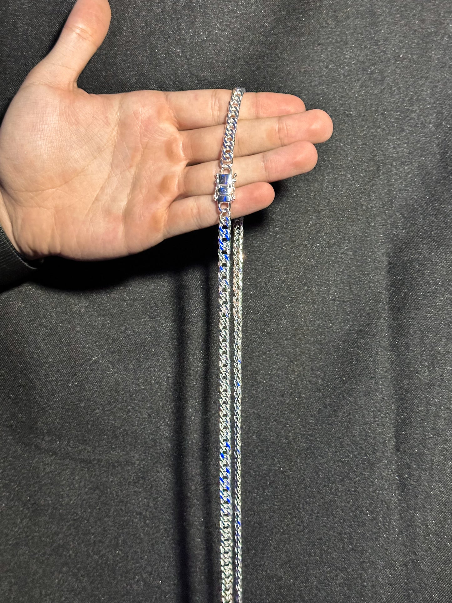 Corrente Elo Duplo 8mm 70cm - Fecho Gaveta Reforçado